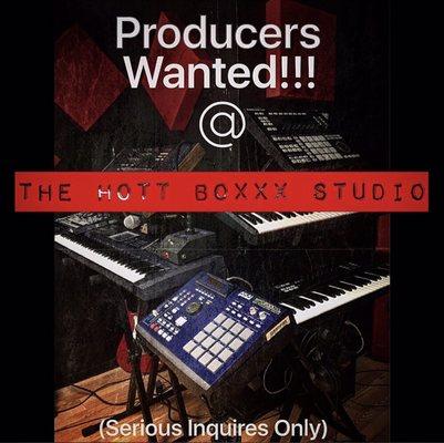 Producers Wanted!!!