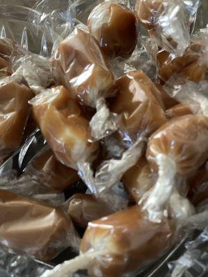 The absolute most delicious homemade Carmel you will find in Reno or Truckee. The Carmel apples rolled in pecans are one of a kind also!