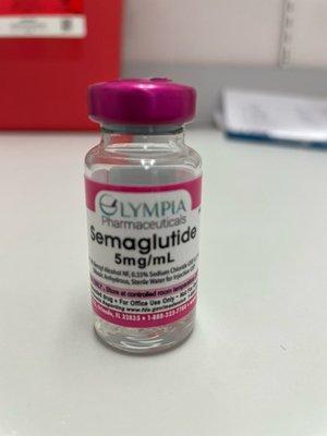 Semaglutide (think Ozempic) is in stock and ready for you to take home rather than visit the office each week.