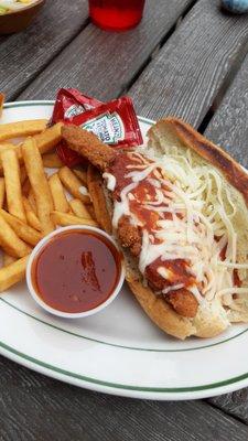 Chicken Parm sandwich