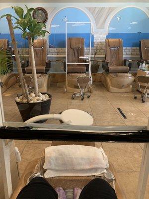 Pedicure Area