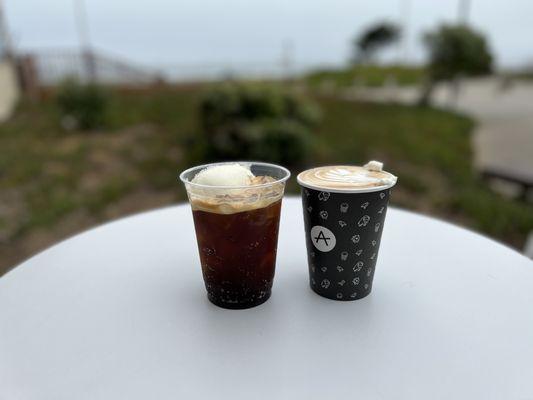 Snowy Plover and latte