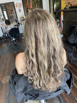 After- Balayage