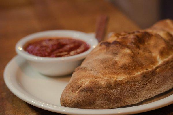 Our classic calzone! Basically a pizza stuffed into our delicious tasting bread!