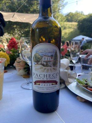 Pacheco Ranch Cabernet Sauvignon, 2013.