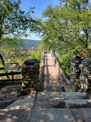 Bridge to overlook