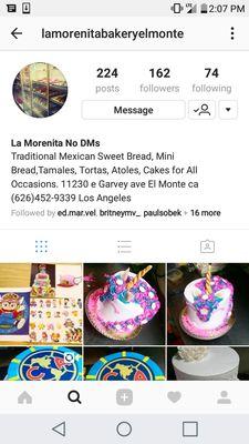 @lamorenitabakeryelmonte instagram