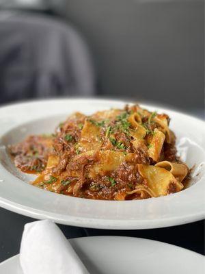 Short rib parpadelle