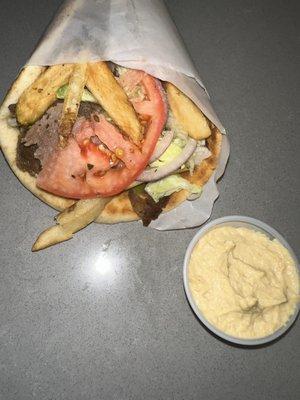 Lamb Gyro Sandwich