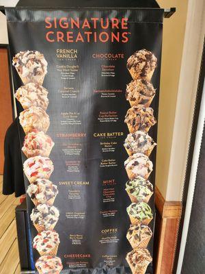 Signature Creations as of 9-1-23