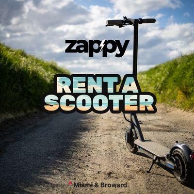 Zappy Electric Scooter Rentals Fort Lauderdale