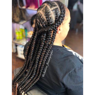 Feed in braids