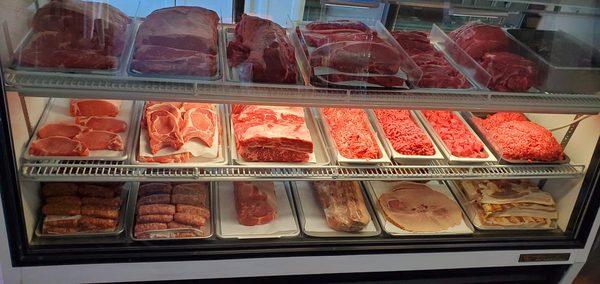 Great selection of freshly butchered meats