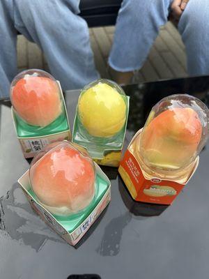 Viral fruit ice creams