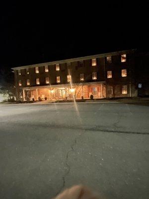 Inn at night