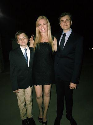 Dr. Beth and her sons