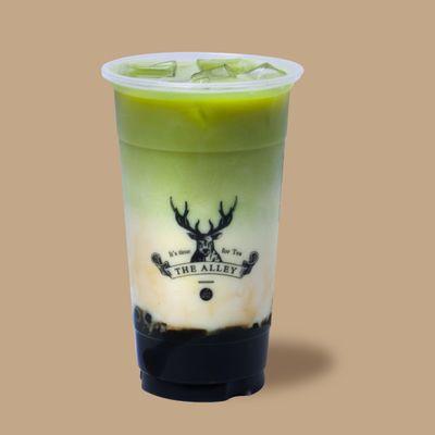 Matcha Brown Sugar Deerioca Milk