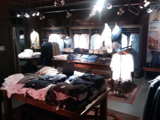 Clothes. All the people that work here are youmg ans good looking. Would they hire me?