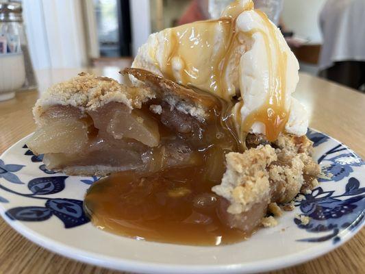 Hot Caramel Apple a la mode Specialty Pies