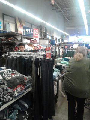 Men's section