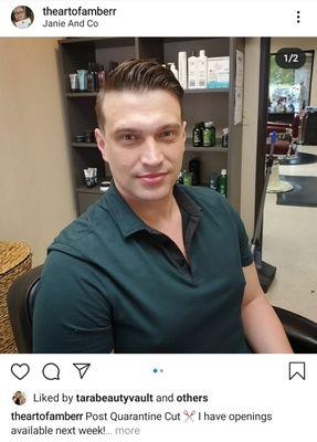 Low fade for this gentleman