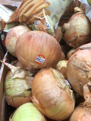 Certified Vidalia onion, see the sticker