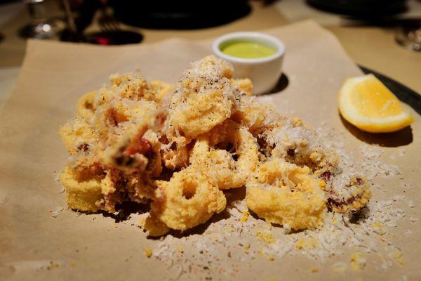 Fried calamari - as good as it gets