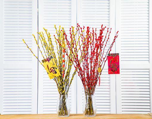 New Year/Tết/Lunar New Year Products Pussy Willow Tinted/ Nụ Tầm Xuân