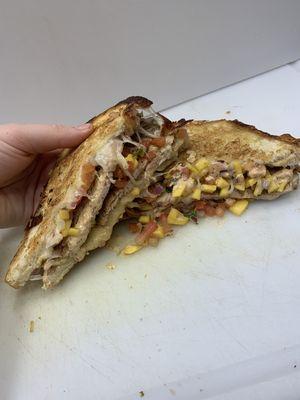 Mango Chicken Grilled Cheese