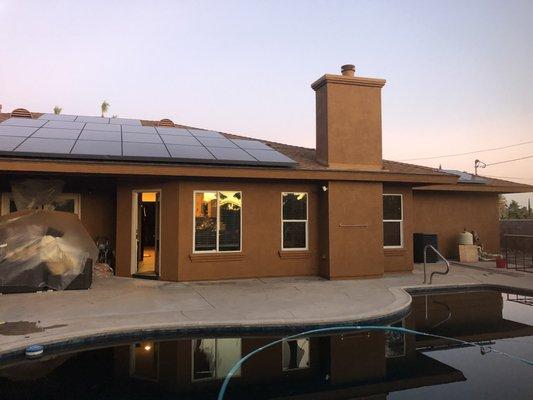 New solar panels have resulted in major immediate savings!