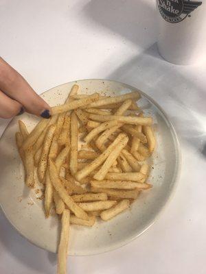 the " side of fries " that cost me 3$