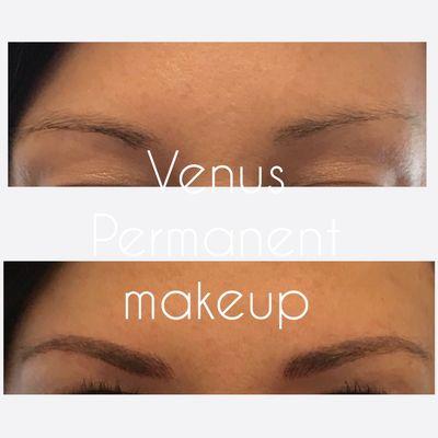 Microblading before and after