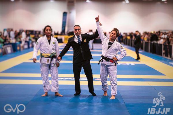 Coach Patty's debut at Black Belt