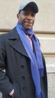 Owner, Gregory Mikell on location in Manhattan, 2019