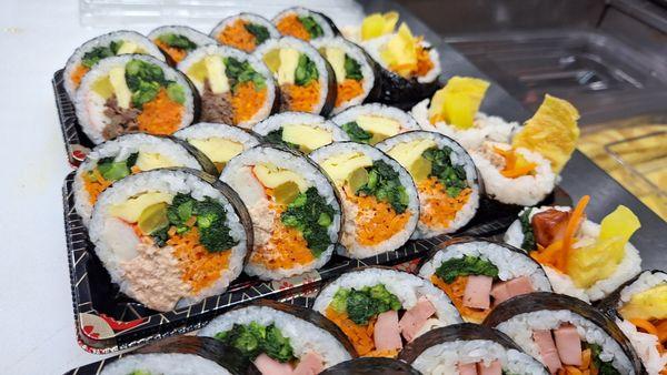 Tuna mayo kimbab #kimbap