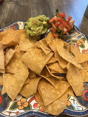 Chips , Salsa And Guacamole