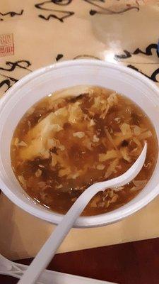 hot and sour soup... 4 out of 5 stars