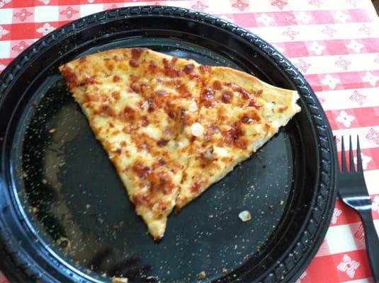 BBQ Chicken pizza.