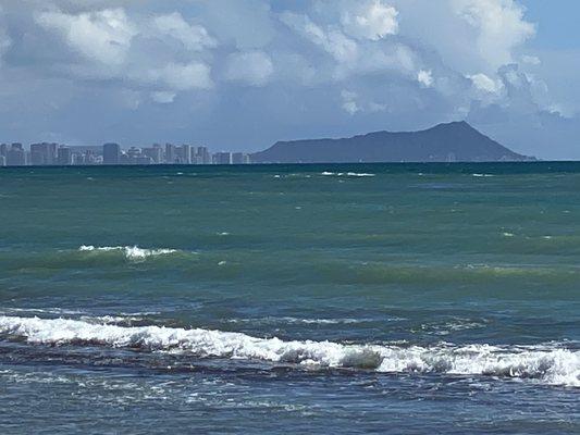 View of Diamond Head...