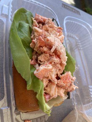 Lobster roll was amazing. Nothing like this in California