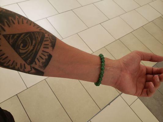 Jade bracelet