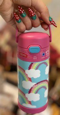 For my daughter, this insulated bottle works great!