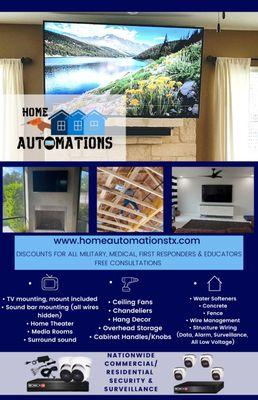 Outdoor tv installation