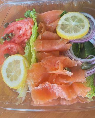 1/4 Ib Fresh Sliced Lox Platter