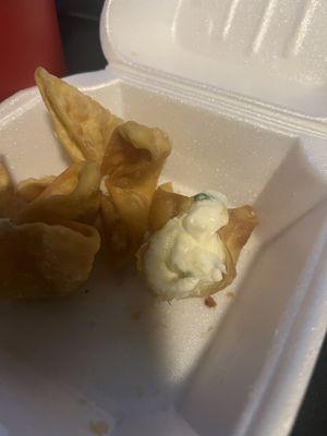 "Crabmeat" California Crispy Wontons