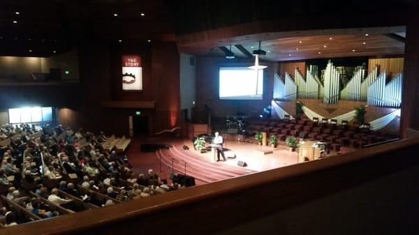 Huge expensive organ. ... can't be heard anywhere else.