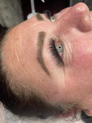 Hybrid lash extensions