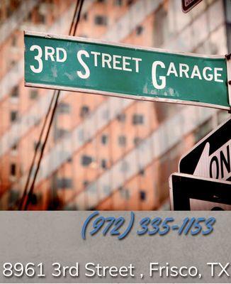 Photo design 3rd Street Garage
copyrighted