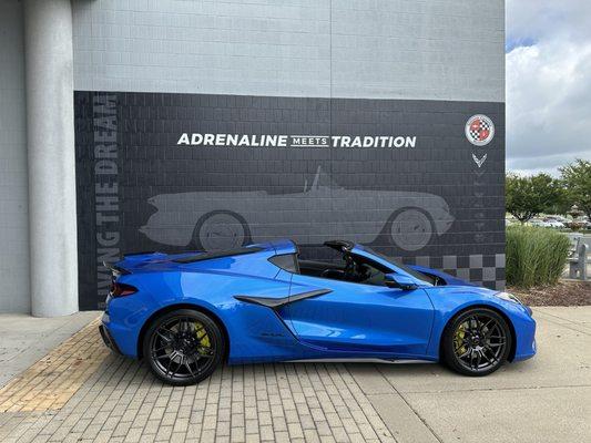 2024 C8 Z06 registered and titled straight from the manufacturer delivery center