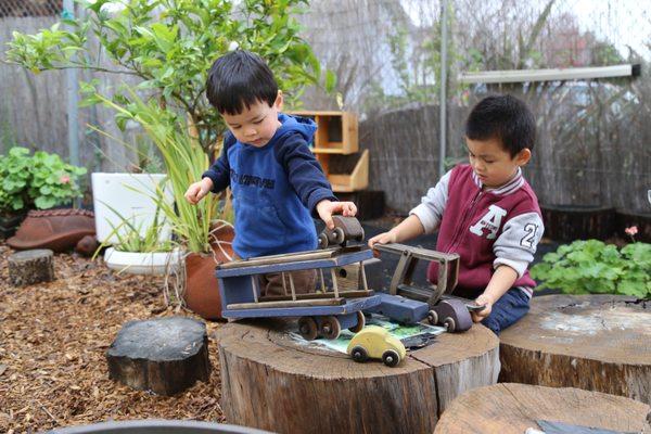 Lots of outdoor play time!